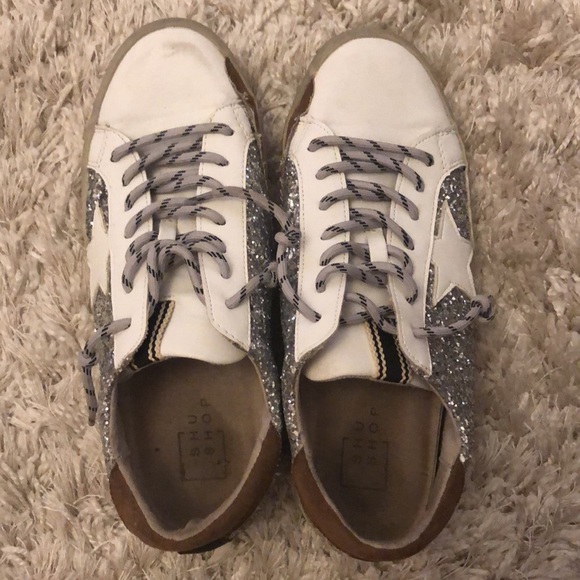 Shu Shop glitter and leather sneakers ❤️ - Picture 7 of 7